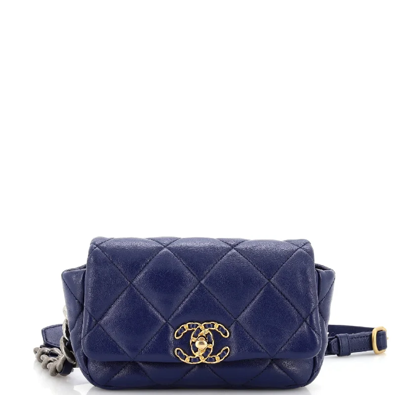 Customizable monogram bags19 Belt Bag Quilted Leather