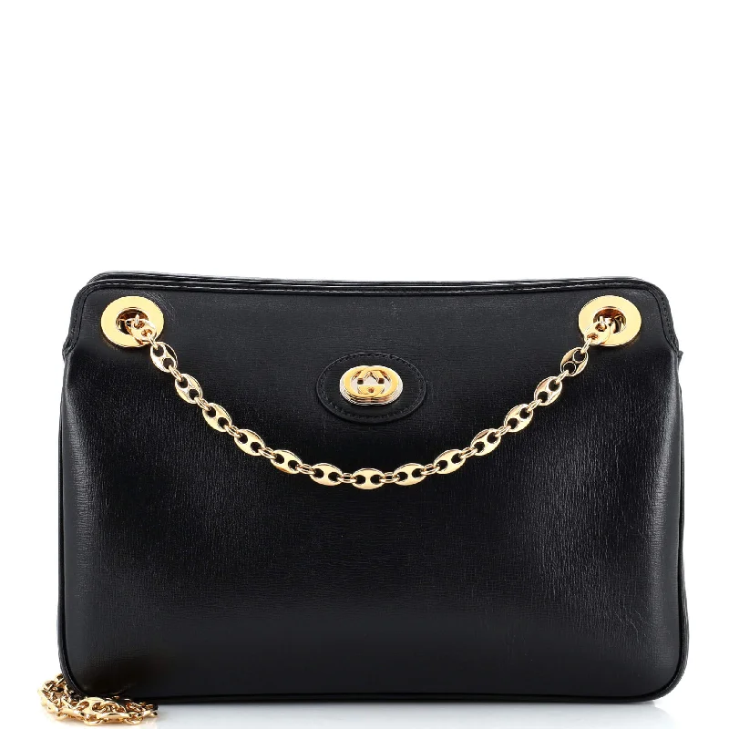 Minimalist leather handbagsMarina Chain Shoulder Bag Leather