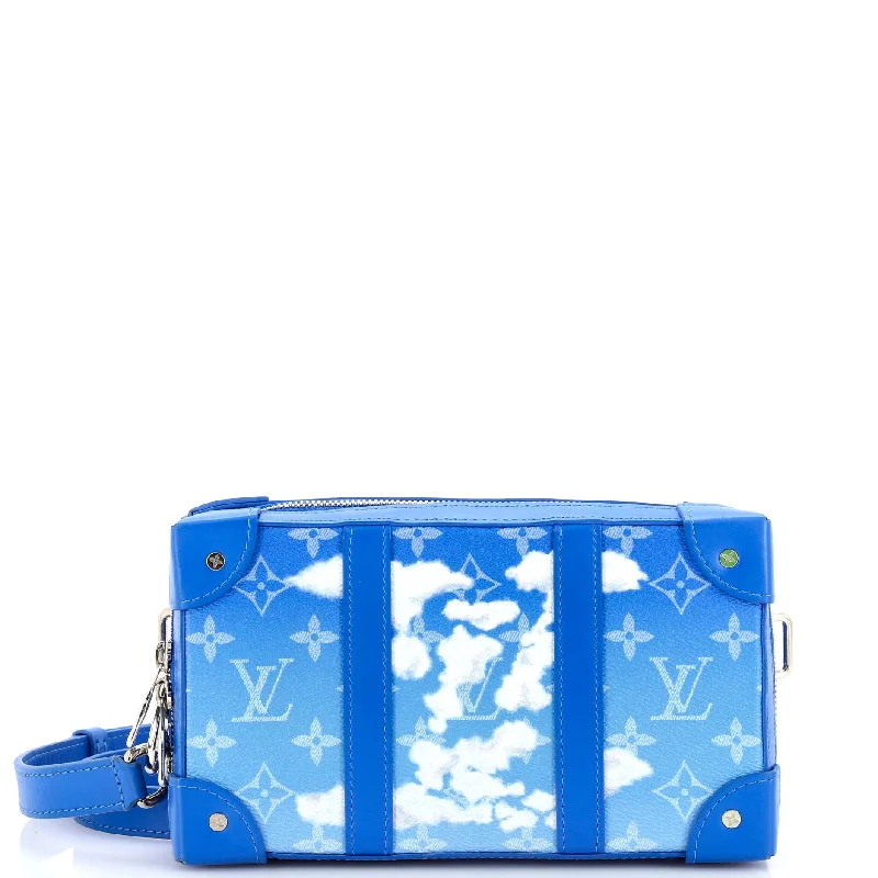 Minimalist leather handbagsSoft Trunk Wallet Limited Edition Monogram Clouds