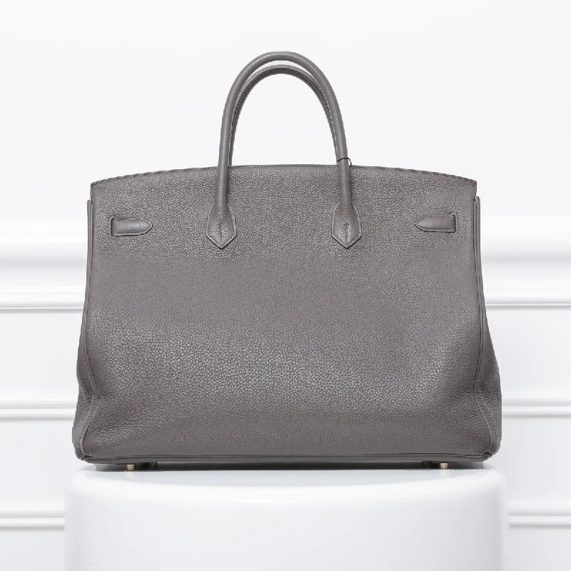 Hermes Graphite Birkin 40