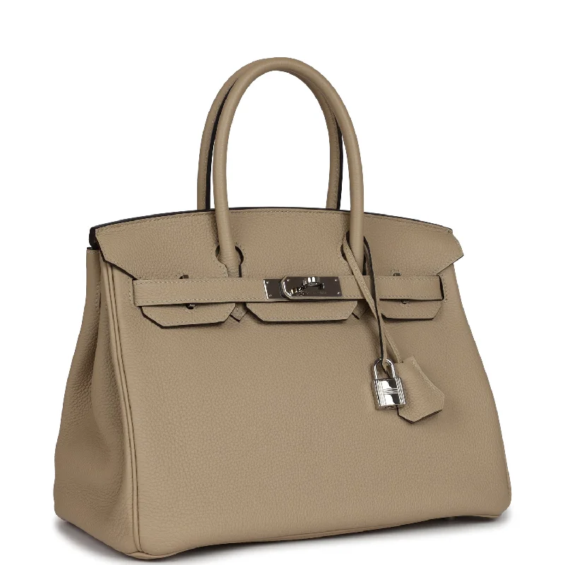 Hermes Birkin 30 Trench Togo Palladium Hardware